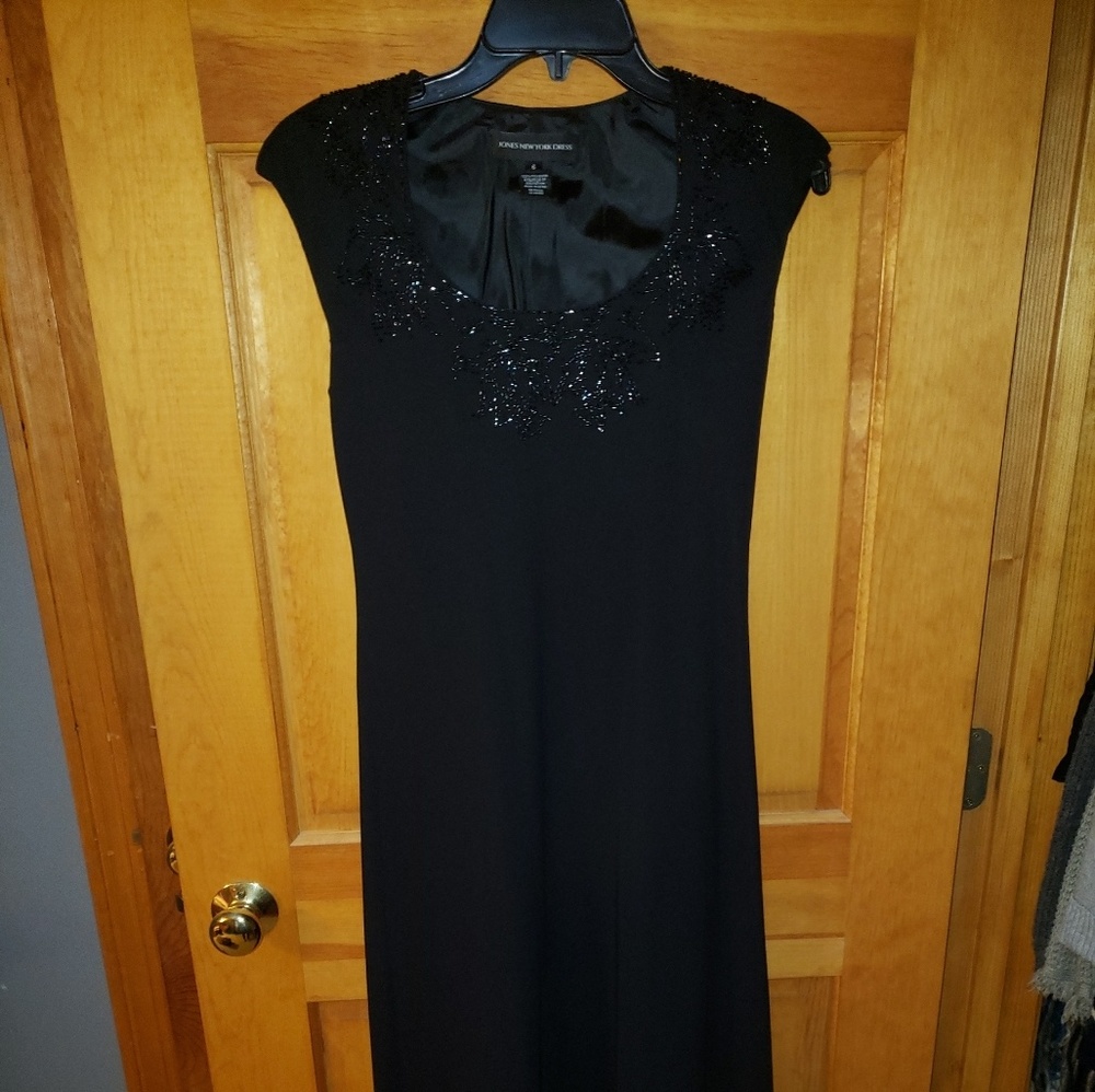 Black cocktail dress